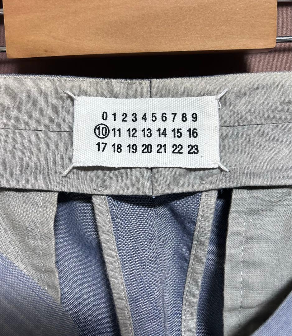 マルタンマルジェラ⑩ 01SS グレー系 スラックス メンズ サイズ44