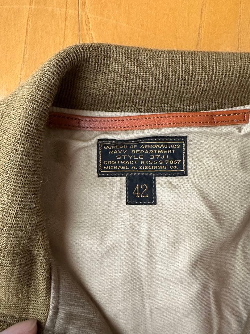 ザリアルマッコイズ フライトジャケット 37J1 サイズ42