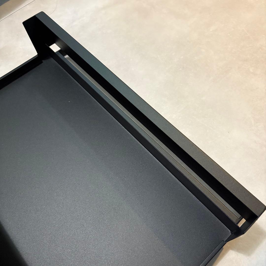 山崎実業 レンジラック スライドテーブル+引き出し 幅45cm