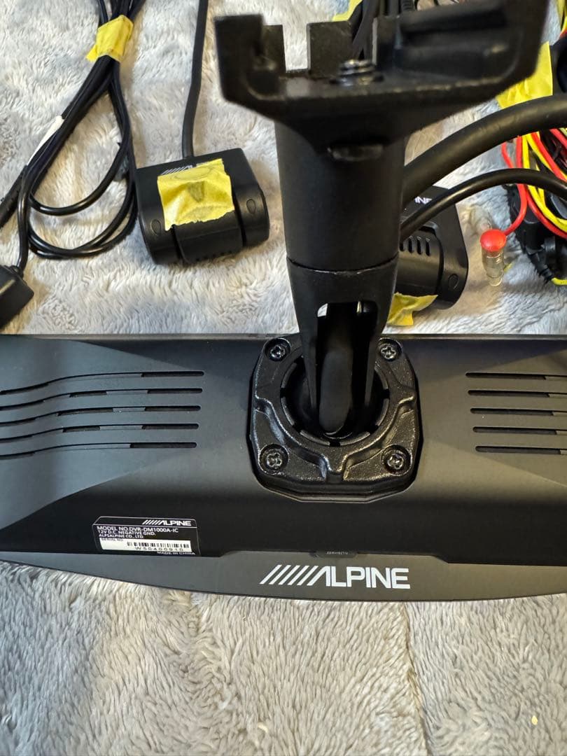 ALPINE アルパイ デジタルインナーミラードライブレコーダー付き！早い者勝ち