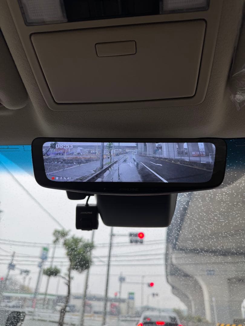 ALPINE アルパイ デジタルインナーミラードライブレコーダー付き！早い者勝ち