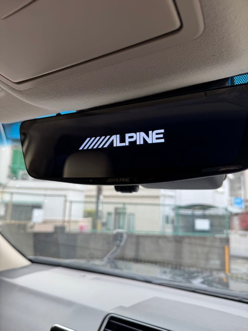 ALPINE アルパイ デジタルインナーミラードライブレコーダー付き！早い者勝ち