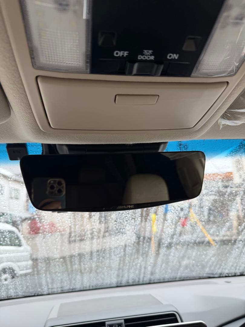 ALPINE アルパイ デジタルインナーミラードライブレコーダー付き！早い者勝ち