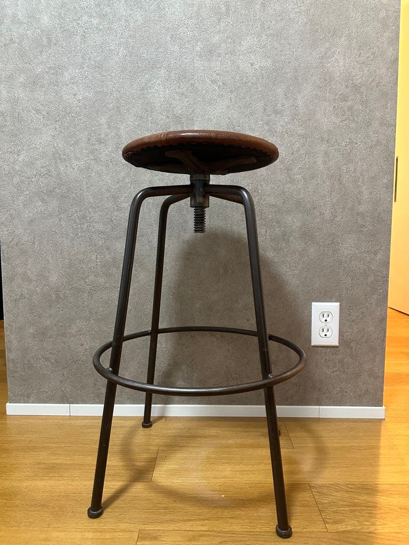 TRUCK FURNITURE レザースツール 本革 アイアン ※複数あり