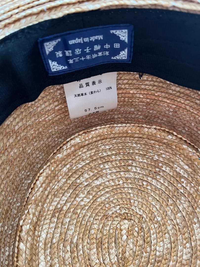 【kkkkkさま専用・購入予定】田中帽子店／Alma アルマ(57.5cm)