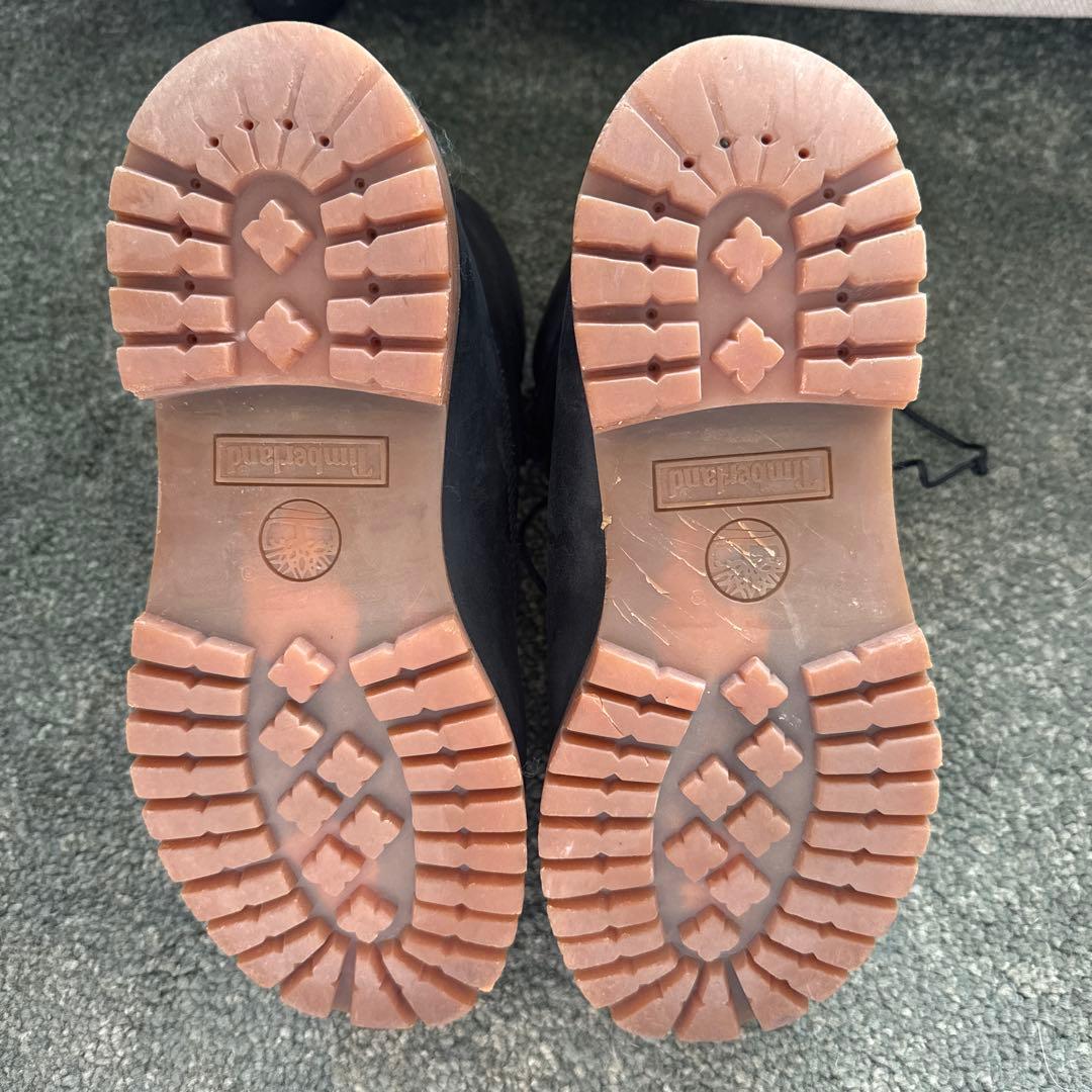 Timberland レザーブーツ　ブラック