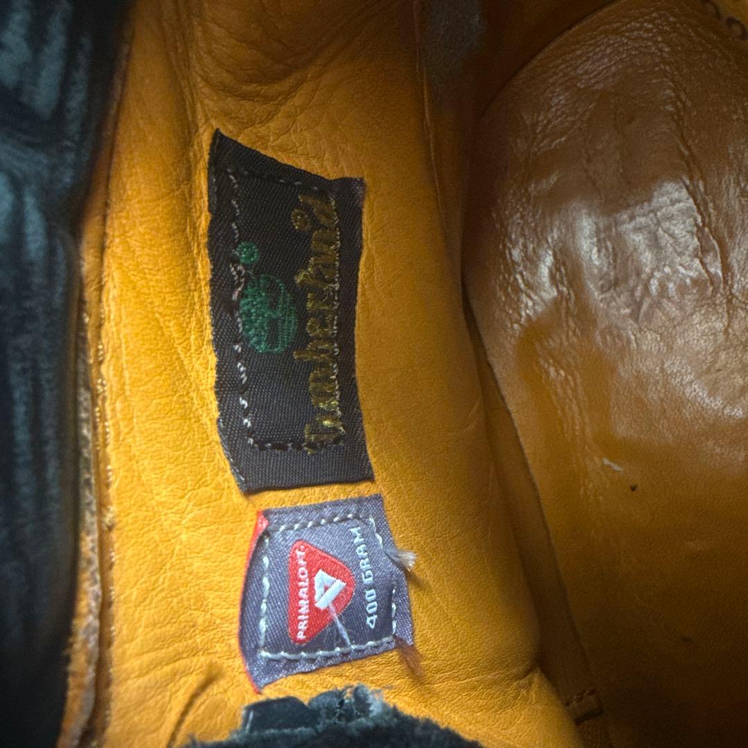 Timberland レザーブーツ　ブラック