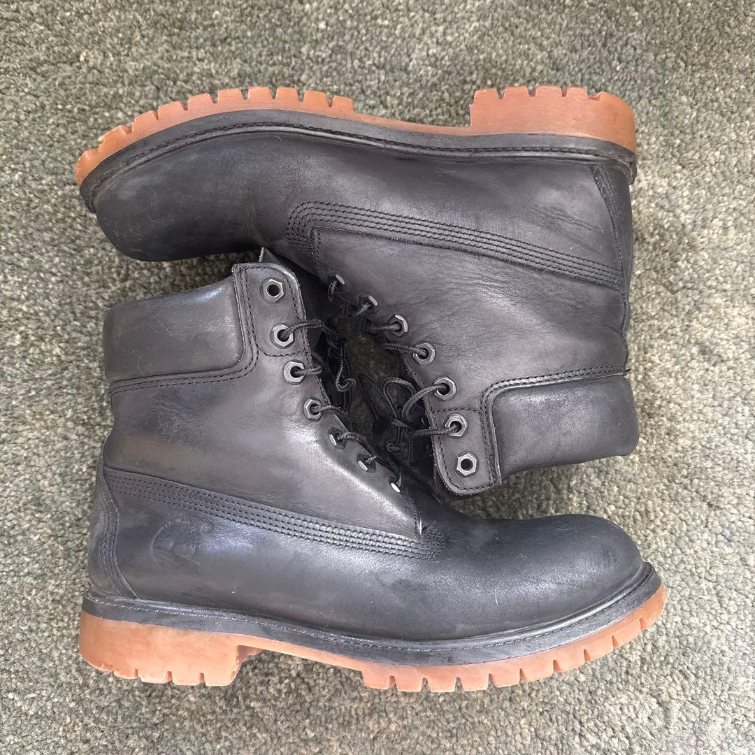 Timberland レザーブーツ　ブラック