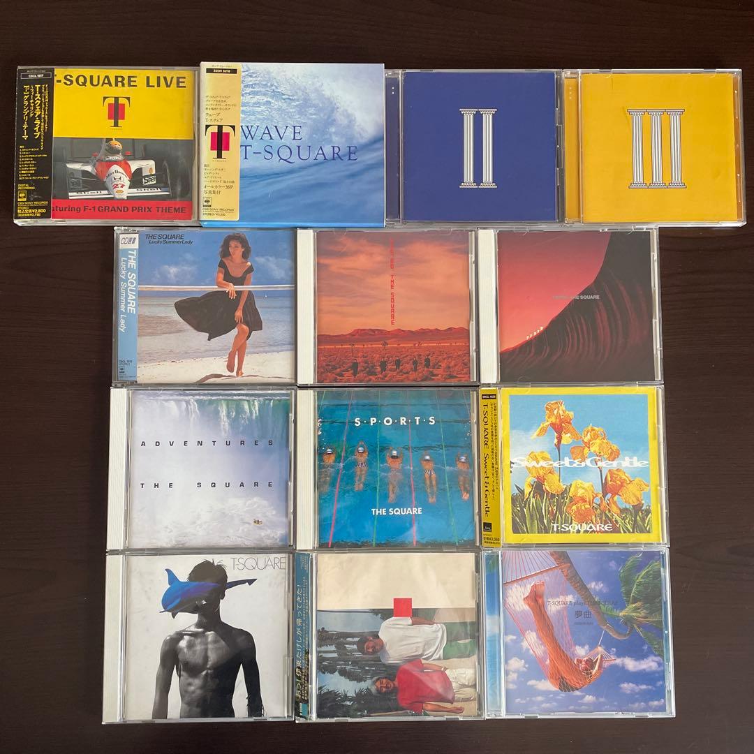 T スクエア CD 13枚 THE SQUARE F1 アンソロジー LIVE
