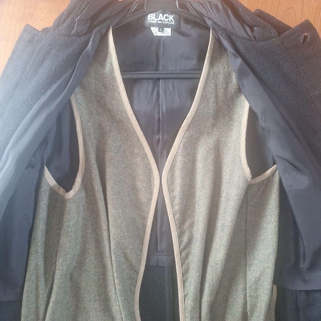 ブラック　コム・デ・ギャルソン　コート
