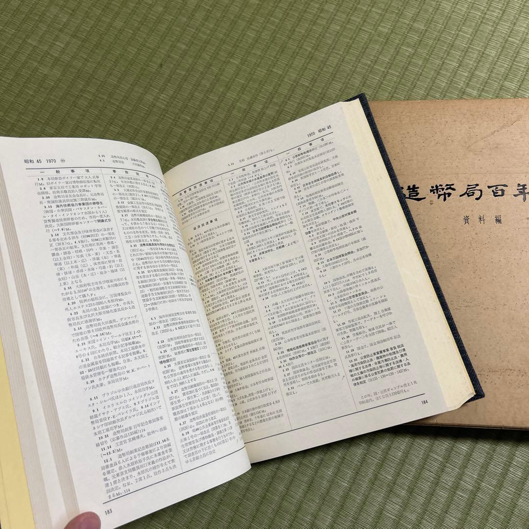 造幣局百年史・資料編セット