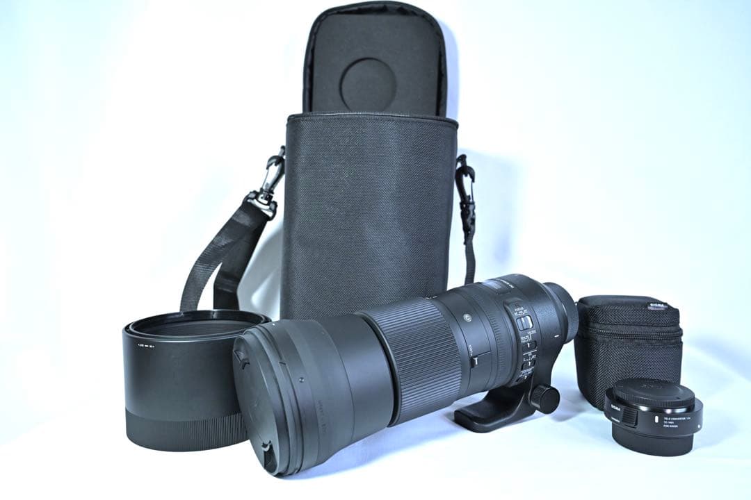 シグマ150-600㎜F5-6.3 1.4倍テレコンキット　NikonF用