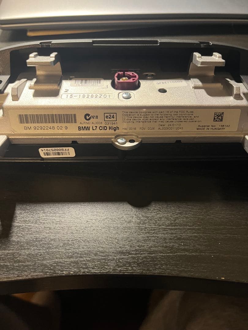  純正カーナビ NBT L7 CID High 完動品