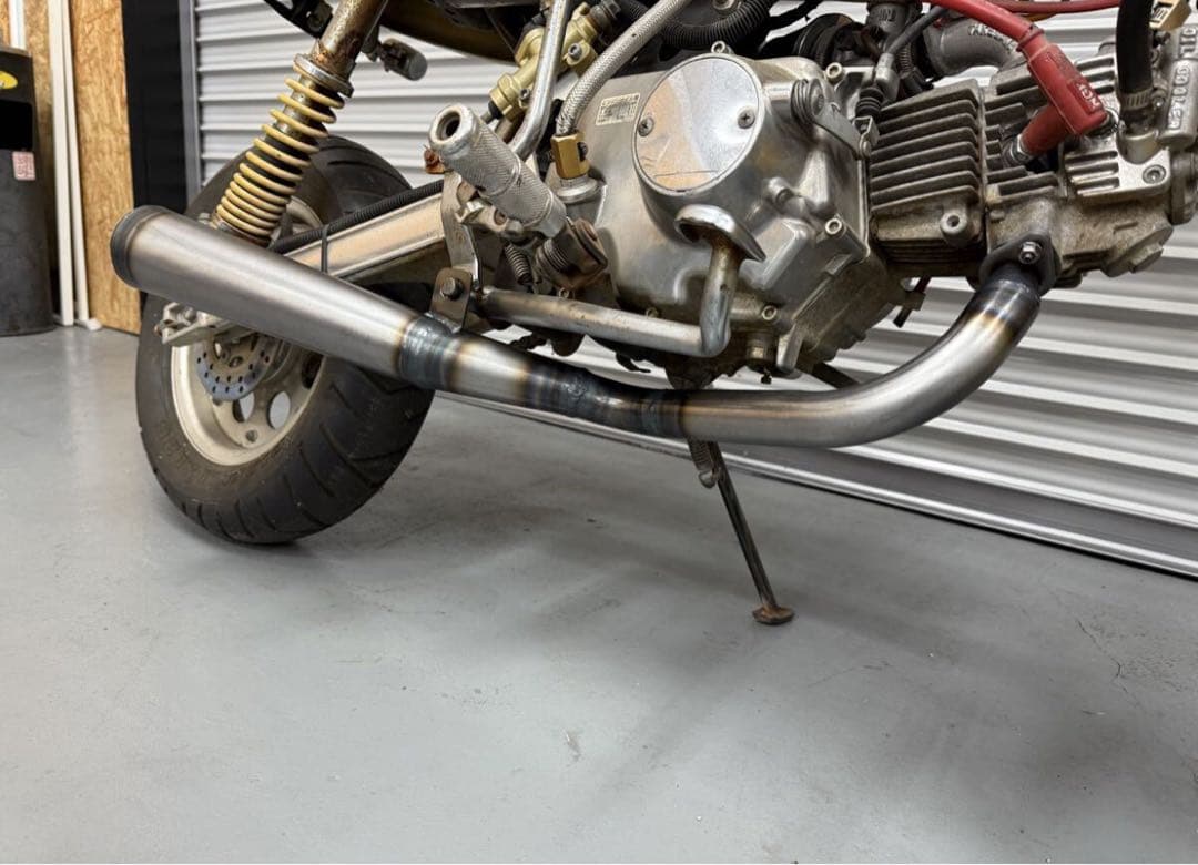 モンキー　ダックス　シャリー　　マフラー　鉄管