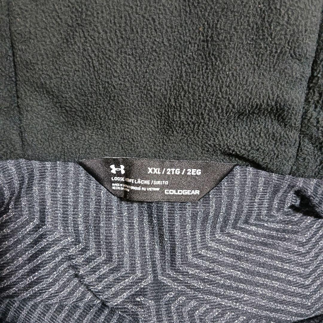 n*o様 XXL【美品】アンダーアーマー ベンチコート　コールドギア 黒