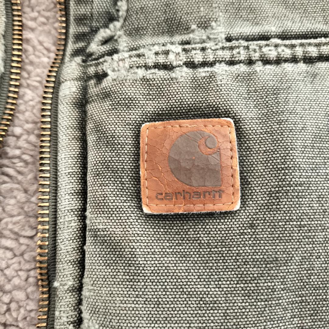 専用鬼フェード Carhartt ダックベスト V26 MOS 裏ボア 3XL