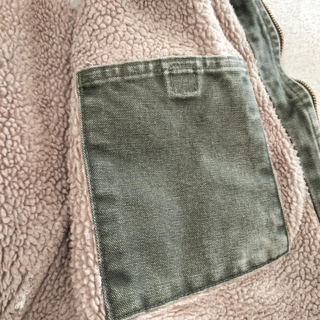 専用鬼フェード Carhartt ダックベスト V26 MOS 裏ボア 3XL