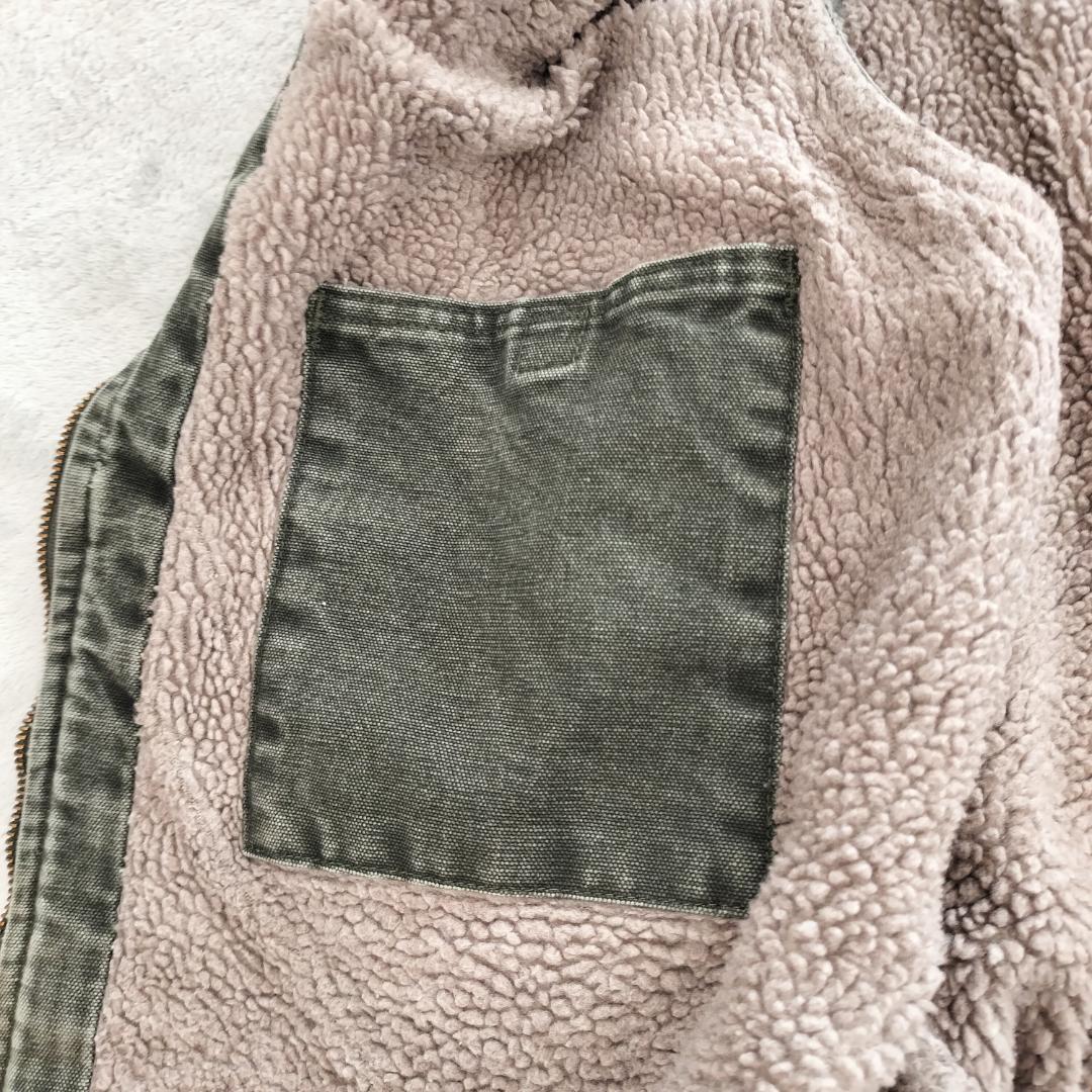 専用鬼フェード Carhartt ダックベスト V26 MOS 裏ボア 3XL