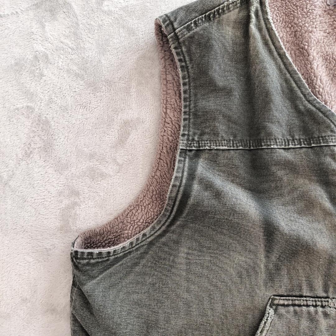 専用鬼フェード Carhartt ダックベスト V26 MOS 裏ボア 3XL