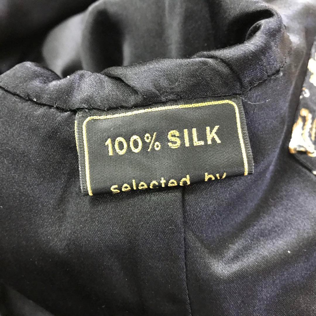 最高級 ZILLI ピュアカシミヤジャケット テーラード シングル 裏総柄