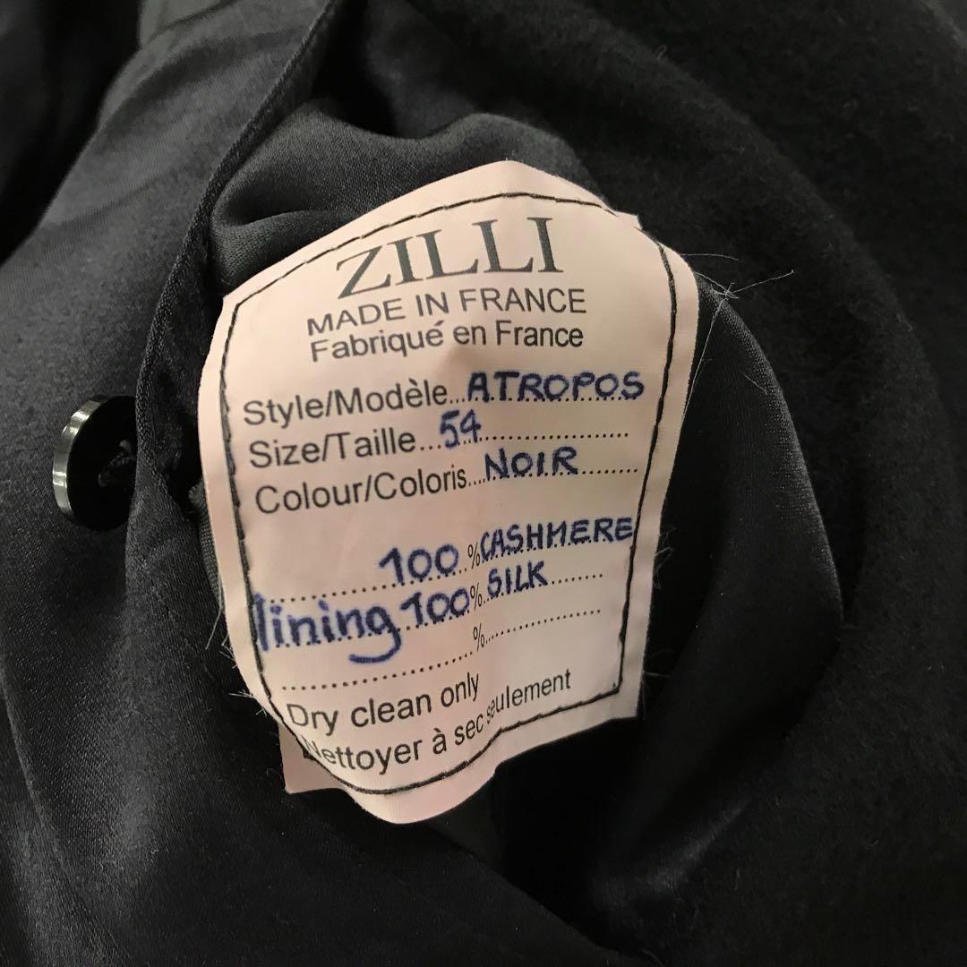 最高級 ZILLI ピュアカシミヤジャケット テーラード シングル 裏総柄