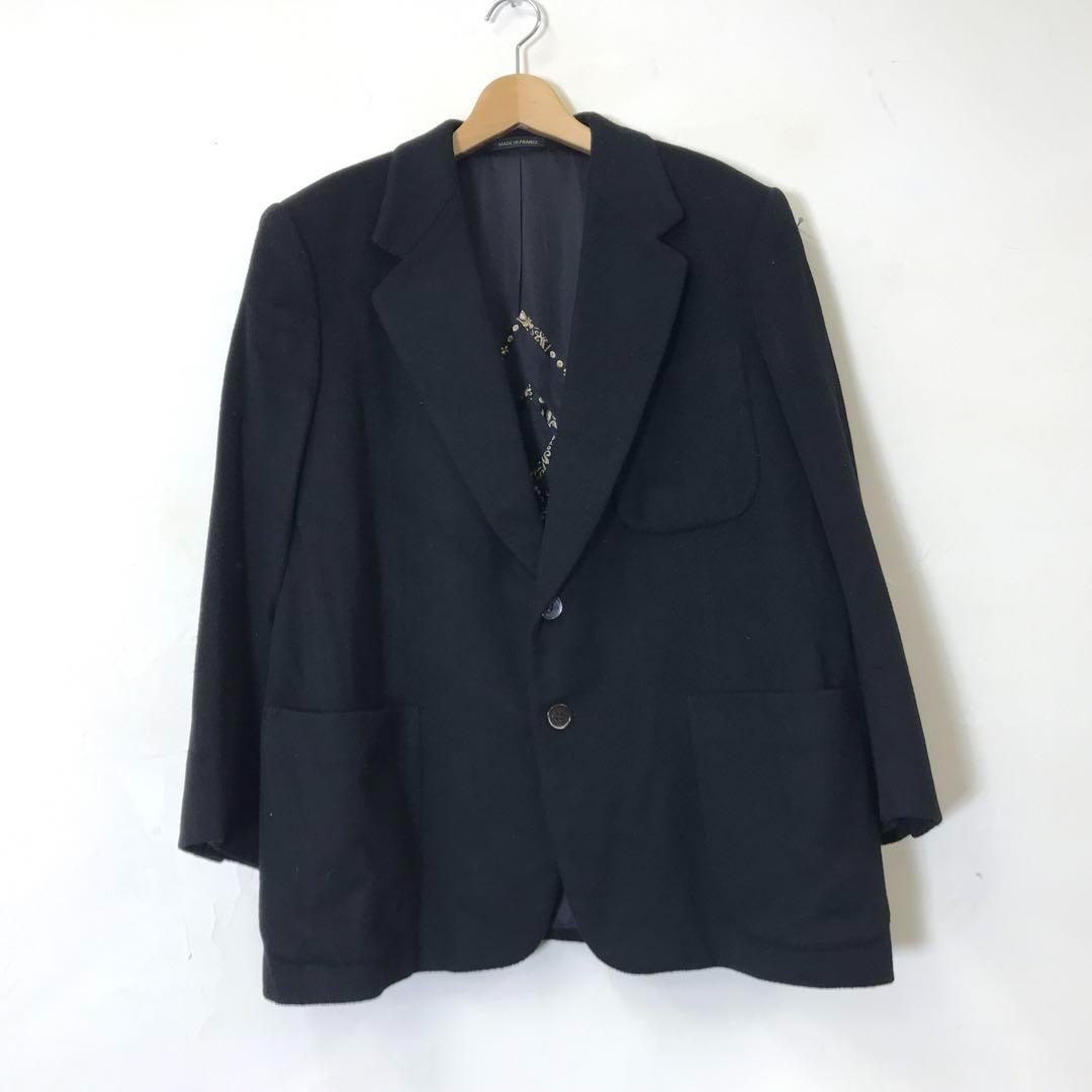 最高級 ZILLI ピュアカシミヤジャケット テーラード シングル 裏総柄