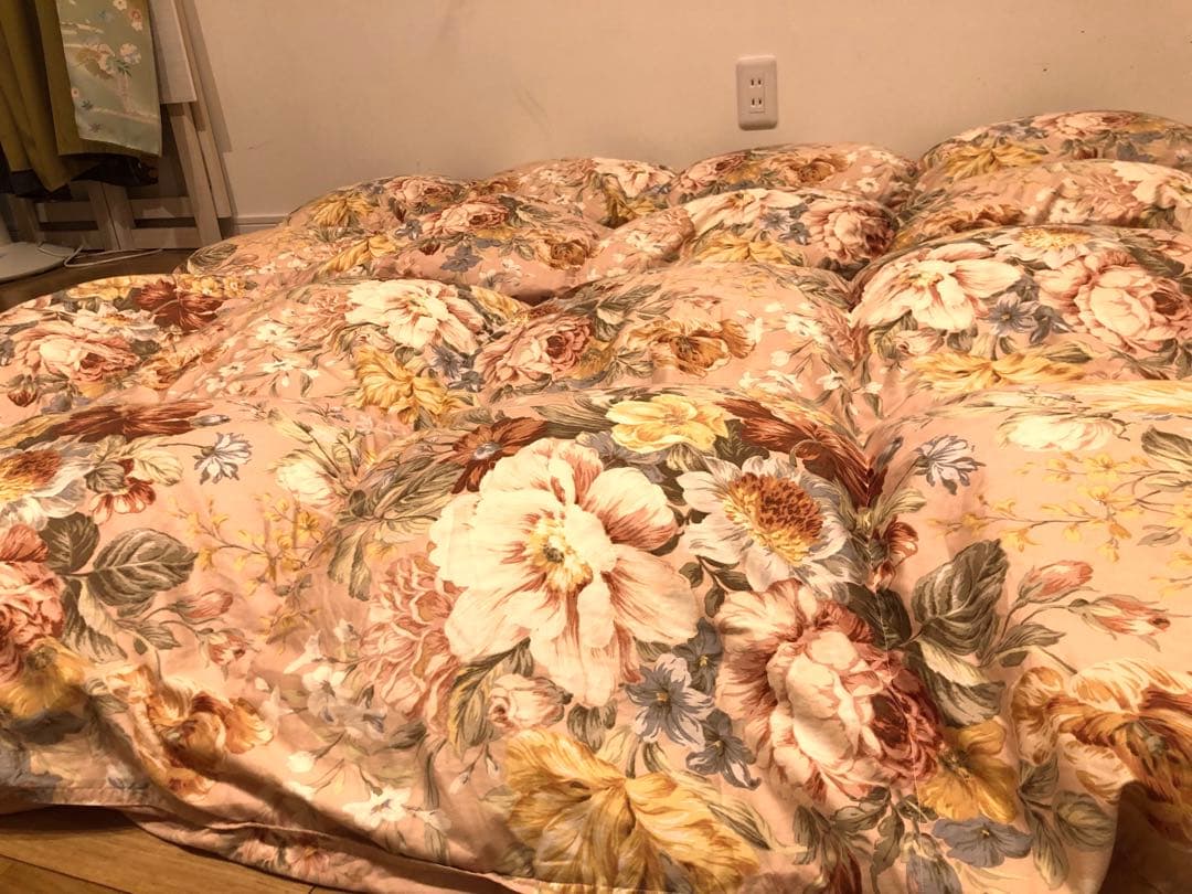 大阪西川　グースダウン93%（手詰み）ダブル 超長綿100%