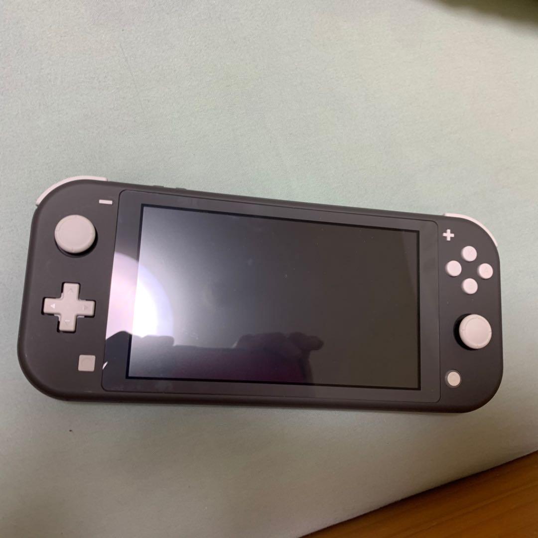 【美品】Nintendo Switch ライト　グレー【値段交渉可能】