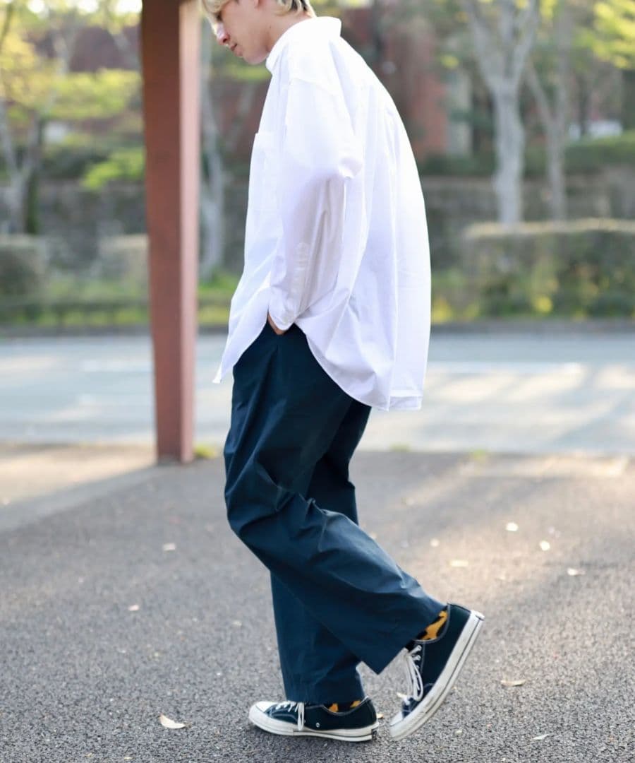 パンツ A.PRESSE High Density Cloth trousers 2