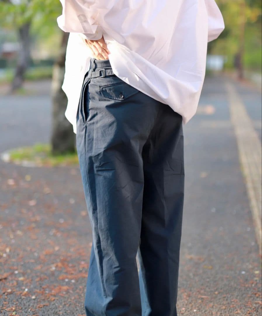 パンツ A.PRESSE High Density Cloth trousers 2