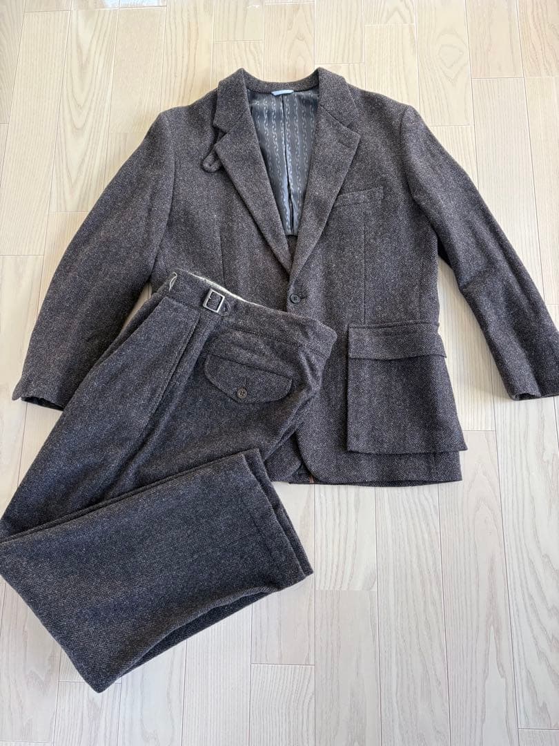 美品 セットアップkenneth field WOOLRICH