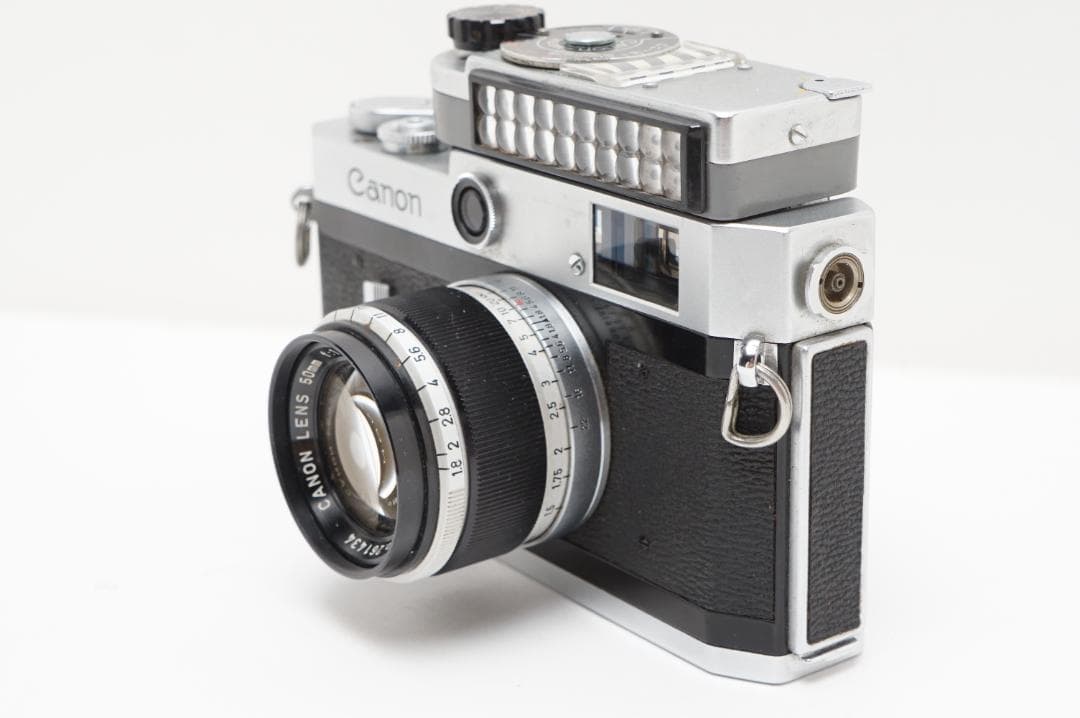 【作例あり】Canon P ポピュレール 露出計付き フィルムカメラ