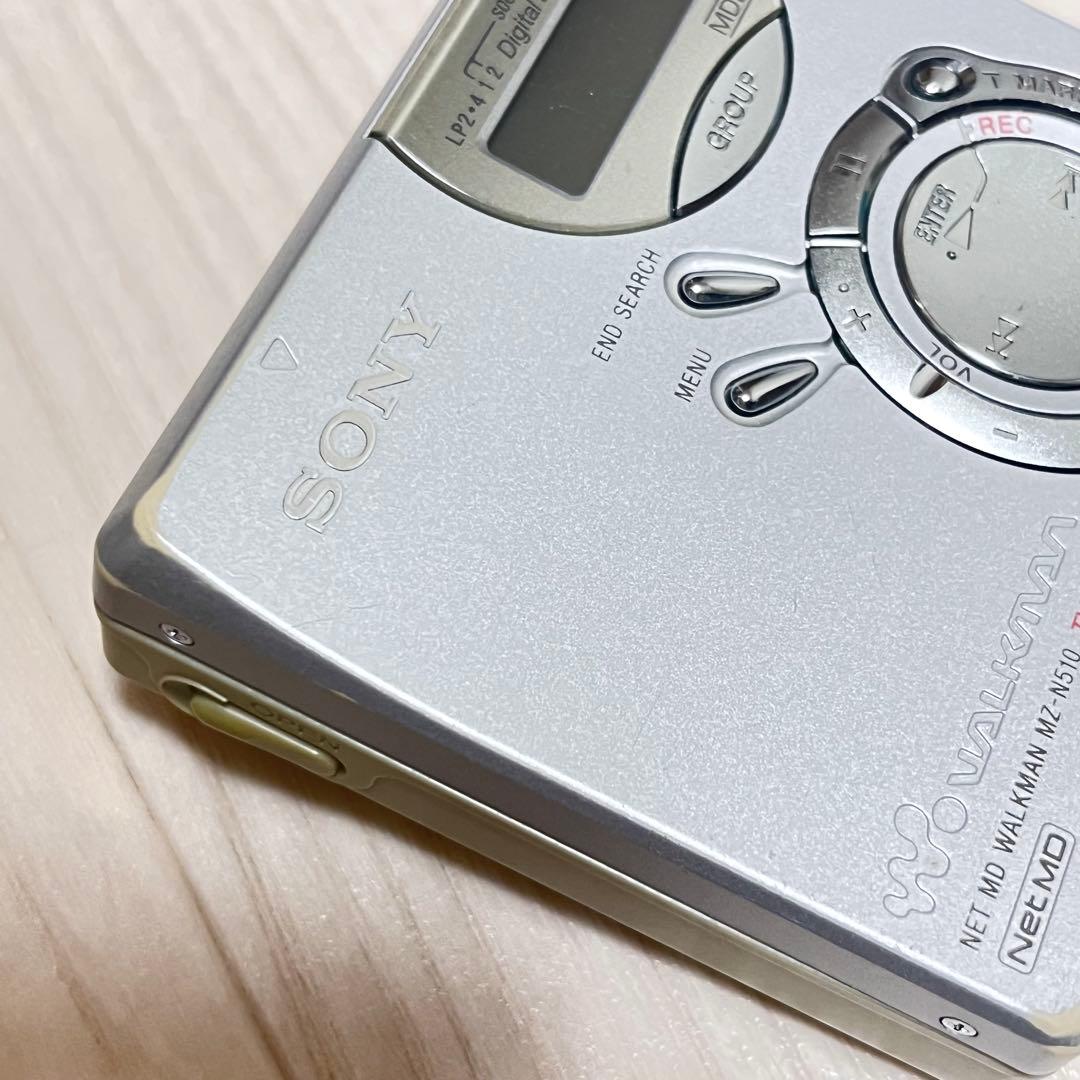 SONY MZ-N510 TYPE-S MDレコーダー ウォークマン シルバー
