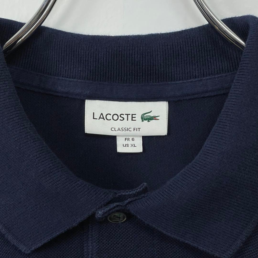 ラコステ　L1212 ポロシャツ　ネイビー　7