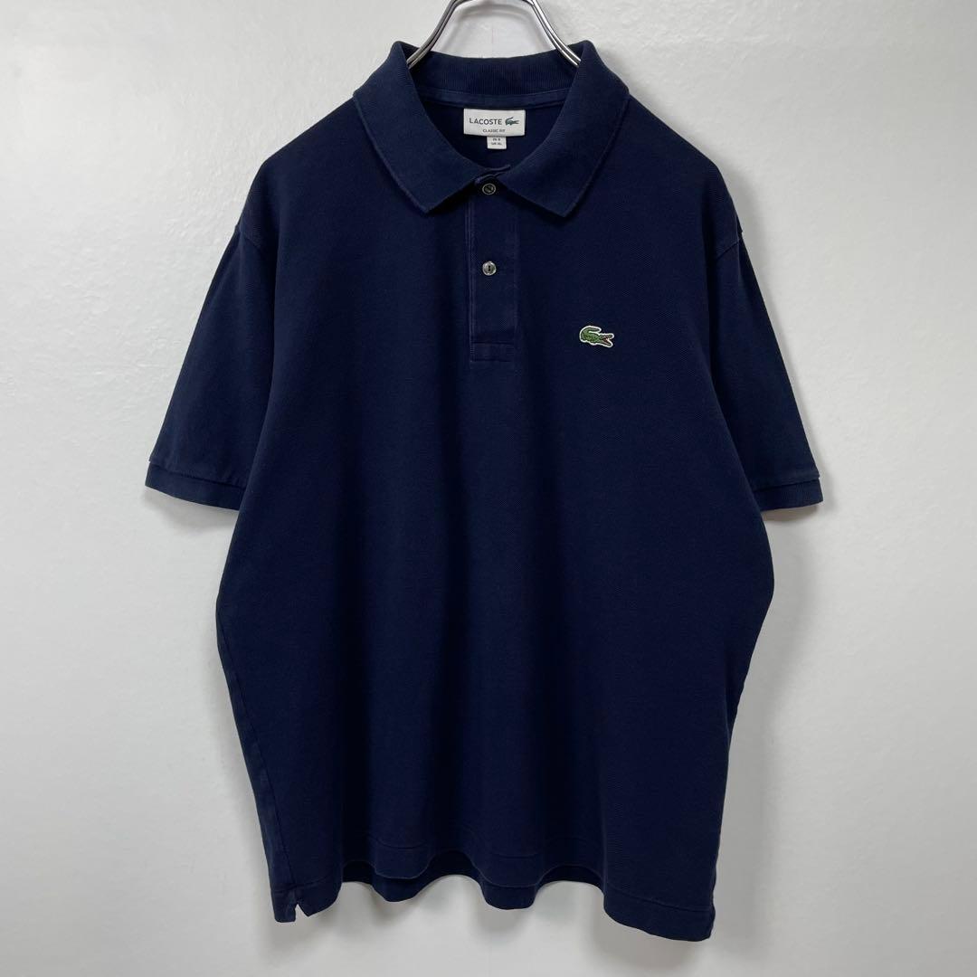 ラコステ　L1212 ポロシャツ　ネイビー　7