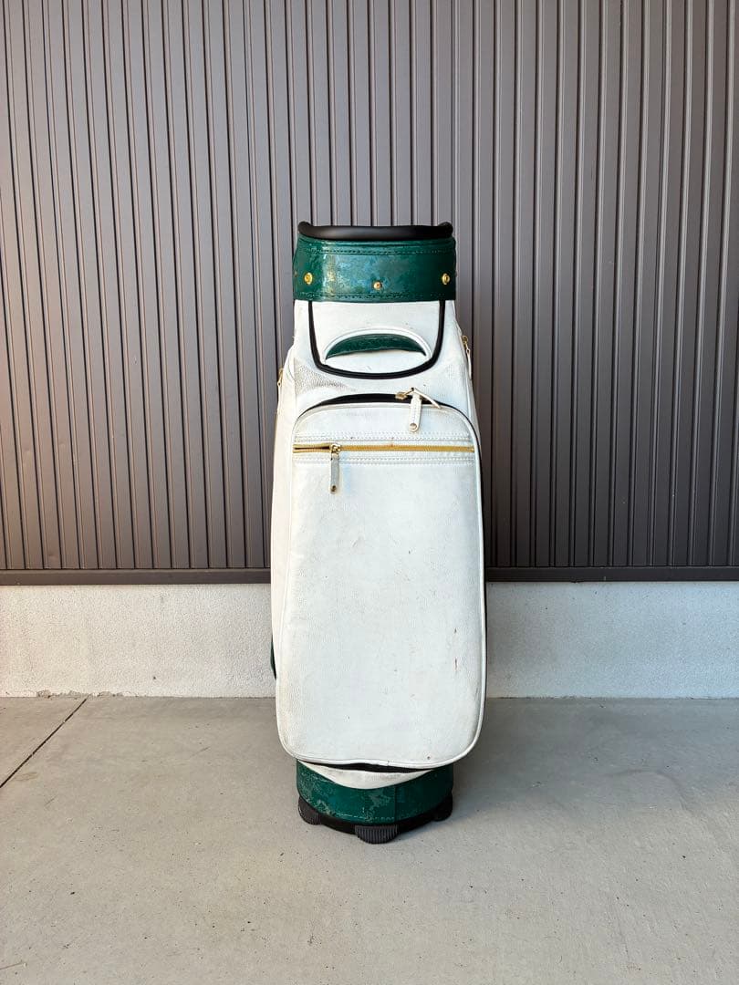 Vessel ゴルフバッグ・キャディバッグ ホワイト/グリーン