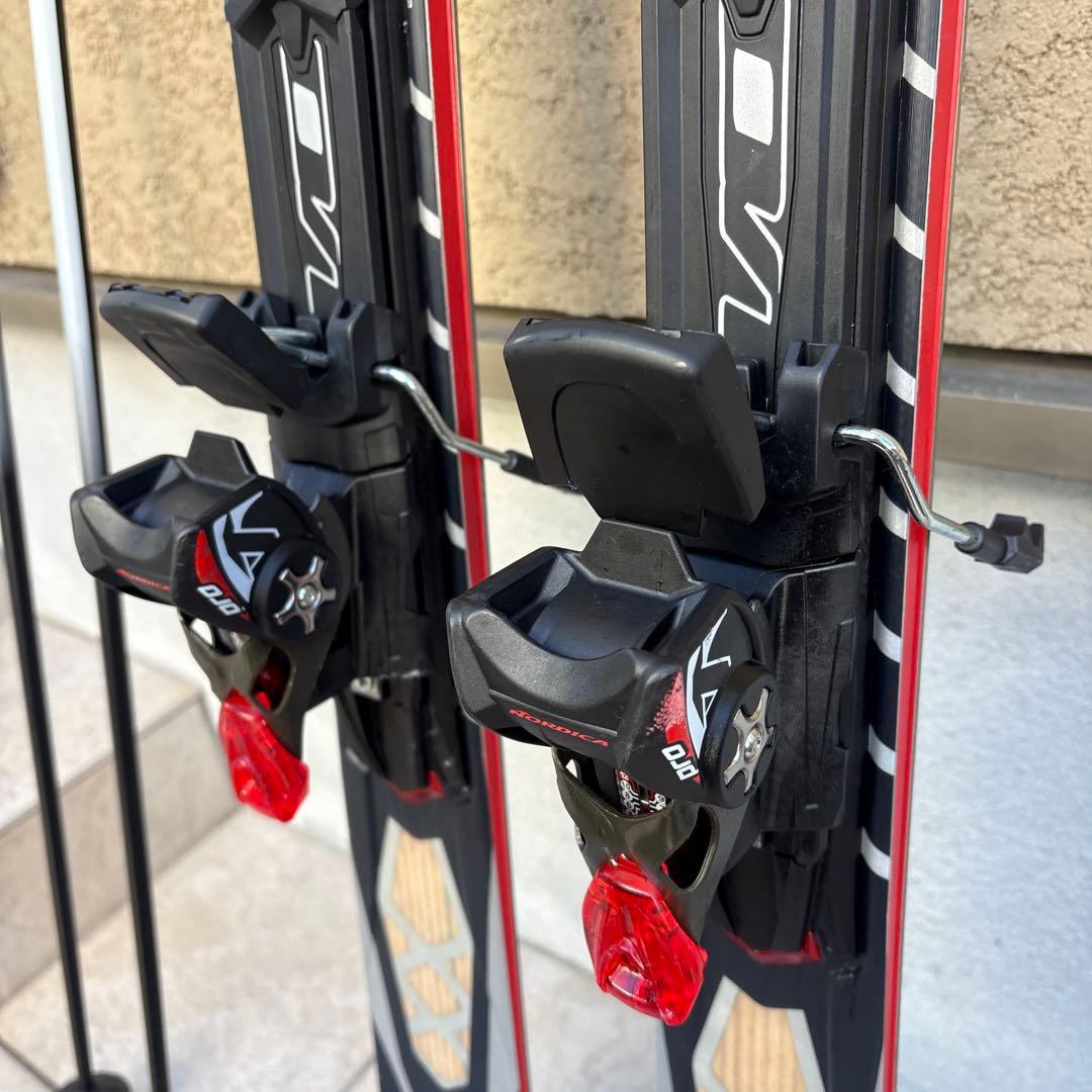 Nordica スキー板、ブーツ、Swixストック付き