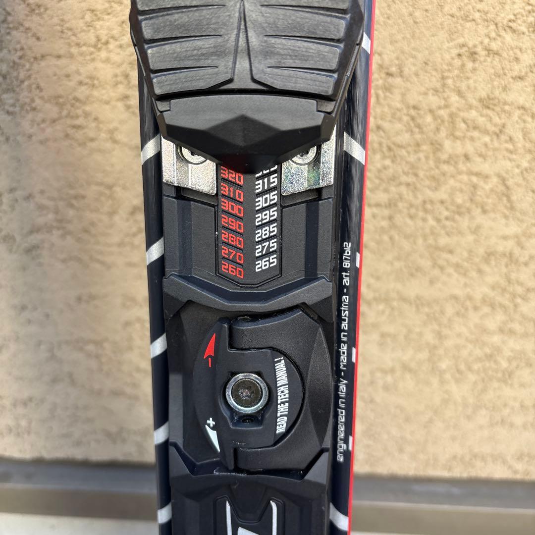 Nordica スキー板、ブーツ、Swixストック付き