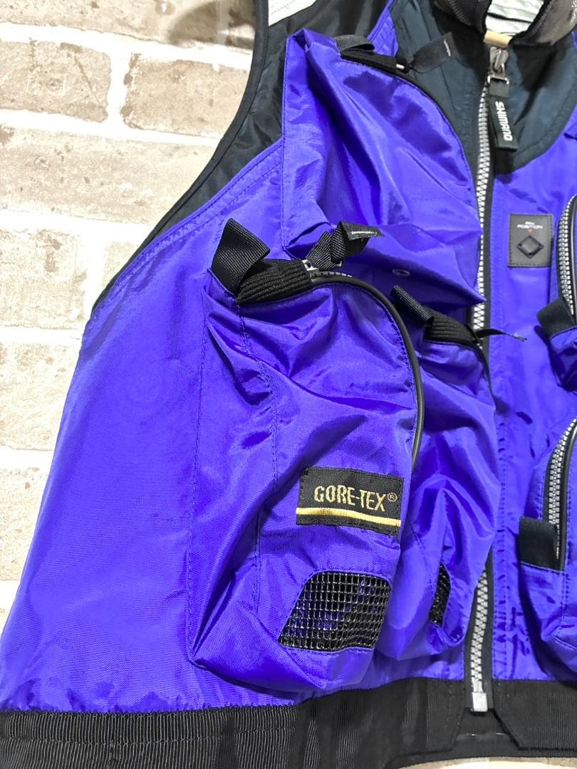 【フォロー割】美品 シマノ ネクサス ゴアテックス フィッシングベスト Mサイズ