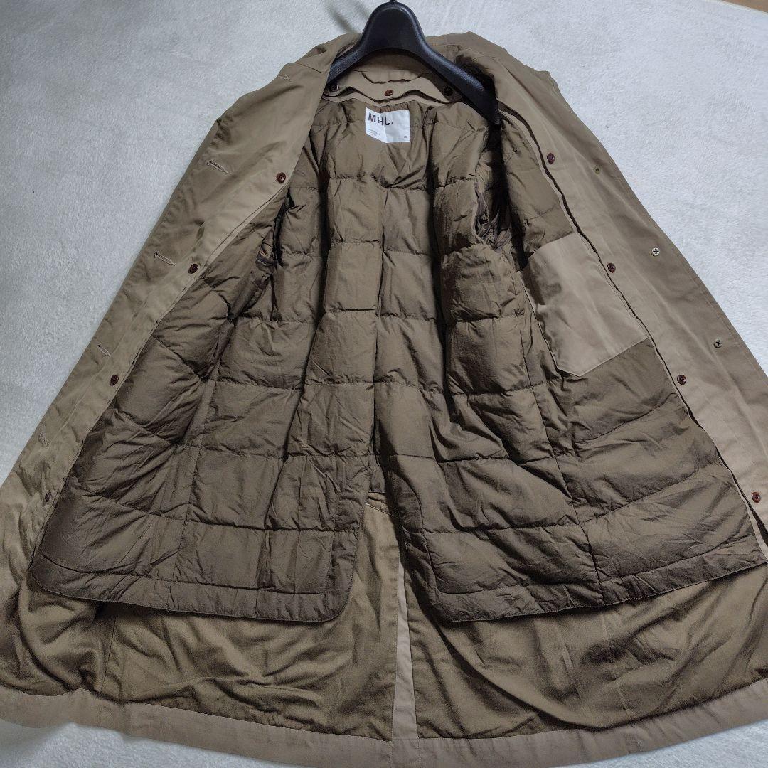 極美品　現行　L　2way　マーガレットハウエル　ロングコート　ライナー　ダウン