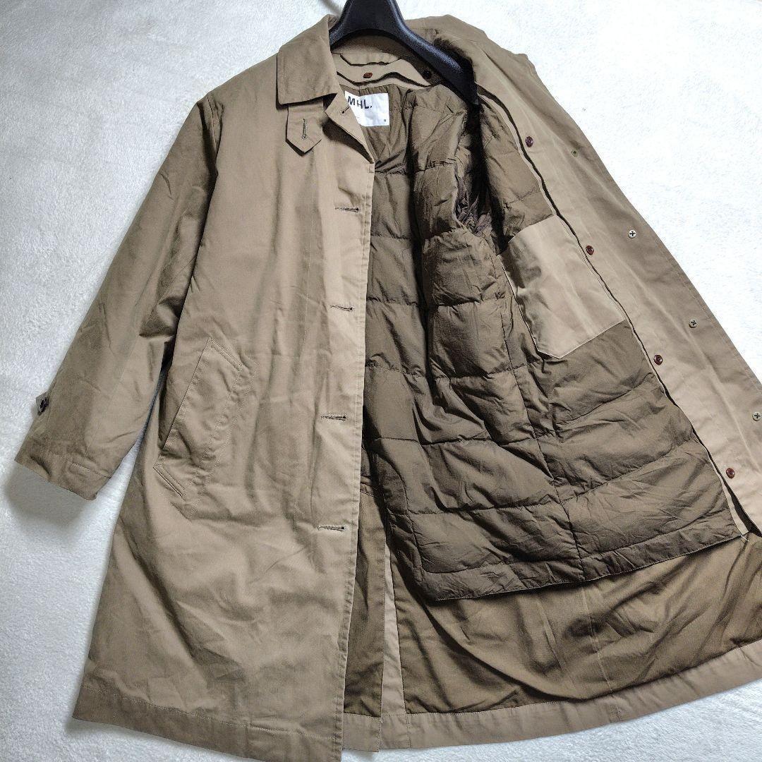 極美品　現行　L　2way　マーガレットハウエル　ロングコート　ライナー　ダウン