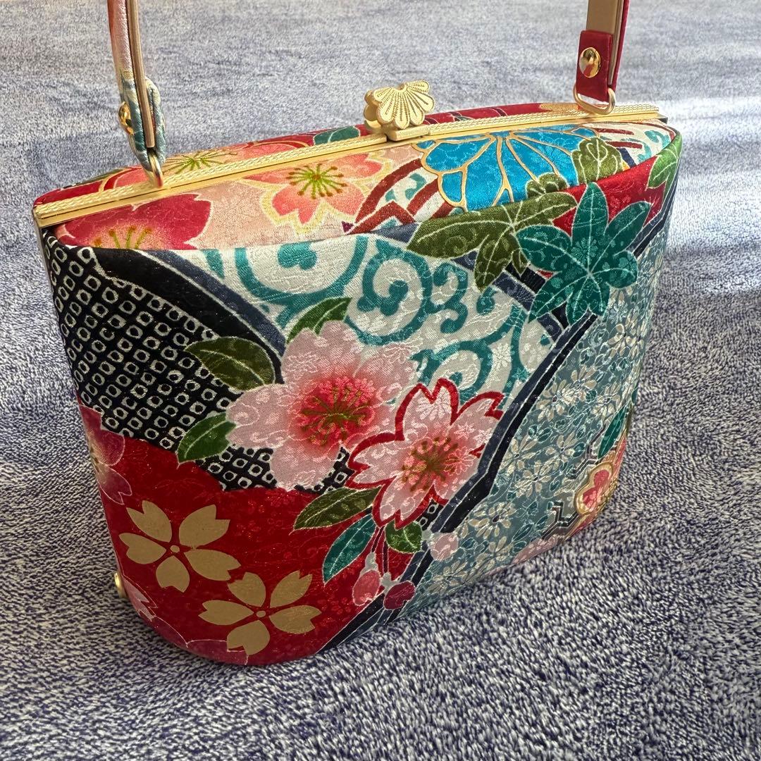 《最終値下げ》草履バッグセット 染め生地使用 LLサイズ