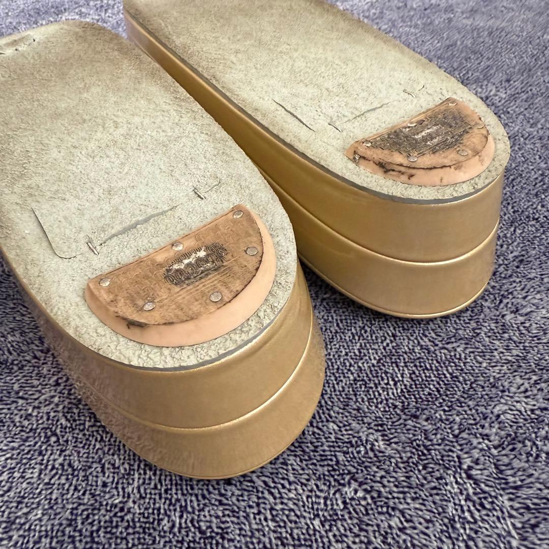 《最終値下げ》草履バッグセット 染め生地使用 LLサイズ