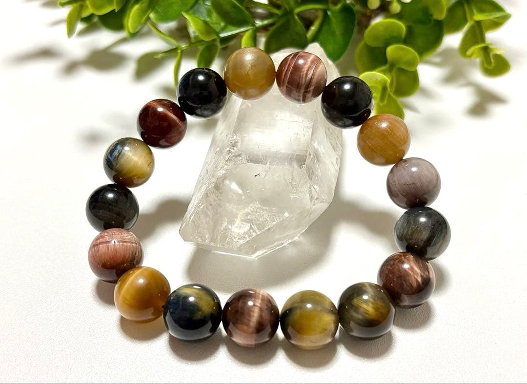 ゆたぽん　究極品質　幻のパーティーカラーナチュラルタイガーアイ