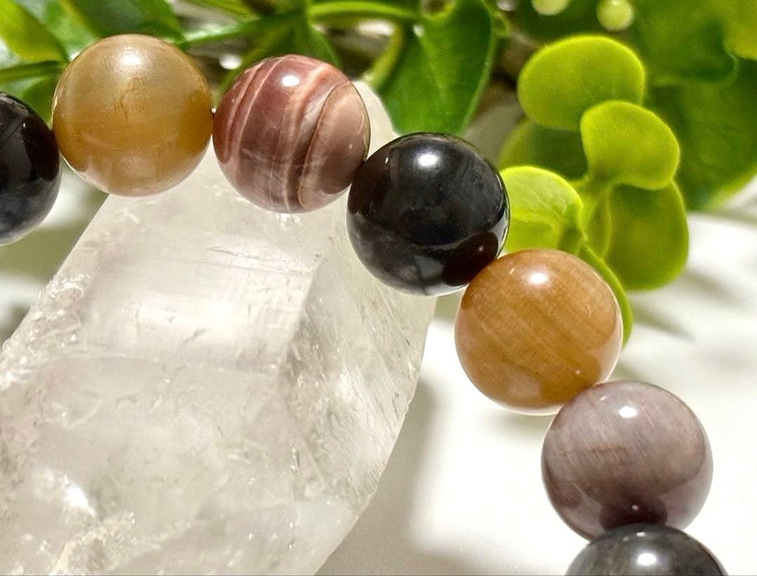 ゆたぽん　究極品質　幻のパーティーカラーナチュラルタイガーアイ