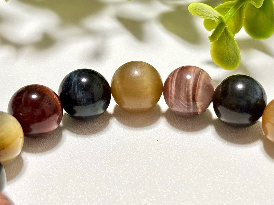 ゆたぽん　究極品質　幻のパーティーカラーナチュラルタイガーアイ