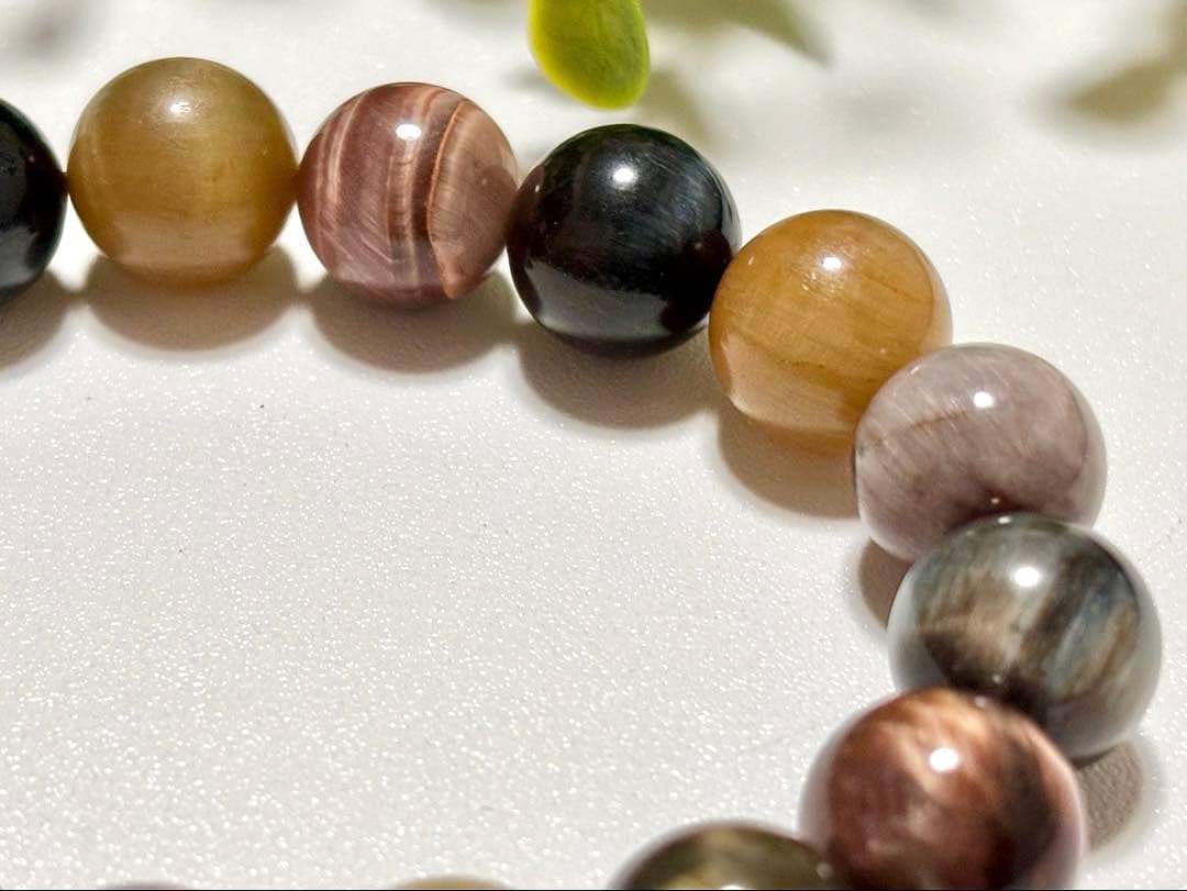 ゆたぽん　究極品質　幻のパーティーカラーナチュラルタイガーアイ