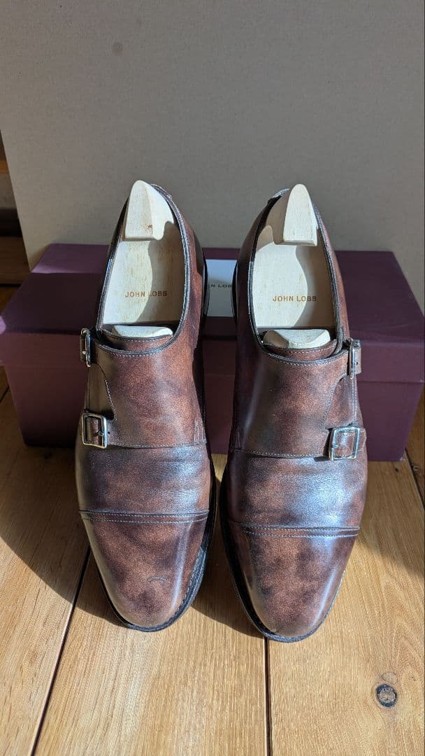 ダブルモンクの最高峰 ジョンロブ ウィリアム ミュージアムカーフ 7