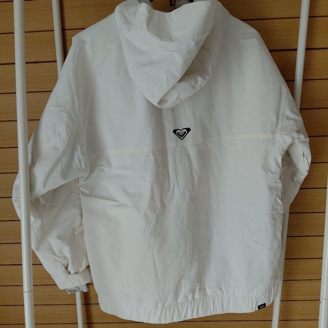 【新品未使用25-26最新】ROXY スノボウェア 白 Lプルオーバー(女性用)