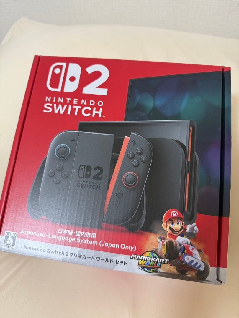 Nintendo Switch 2 マリオカート同梱版 日本語専用 新品未使用